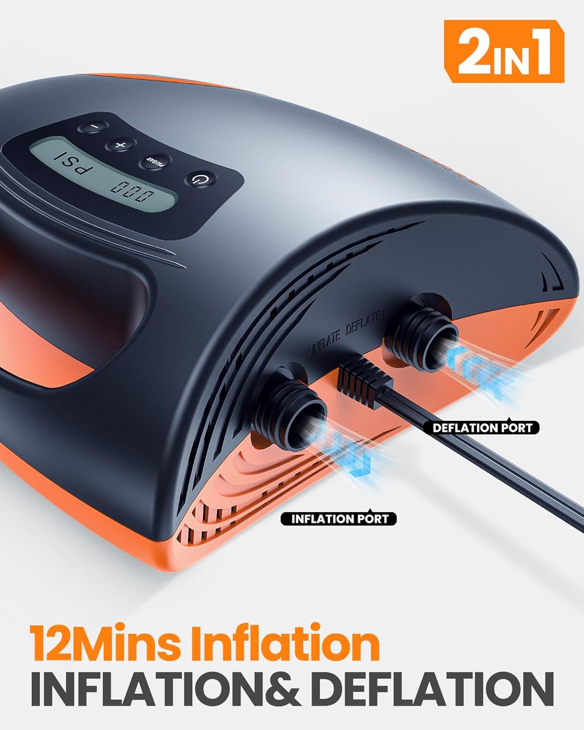 Shark II 12V Electric SUP Pump 6 Shark II 12V Electric SUP Pump - Image 6