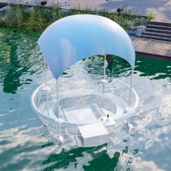 2.5m (5-Person) Smart Electric Power Round Transparent Boat
