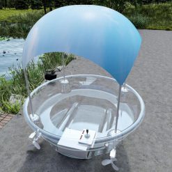 Smart electric power boat 2.5m 5-person transparent 10 V1184 5 PERSON SMART ELECTRIC POWER ROUND TRANSPARENT BOAT 04