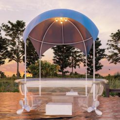 Smart electric power boat 2.5m 5-person transparent 11 V1184 5 PERSON SMART ELECTRIC POWER ROUND TRANSPARENT BOAT 05