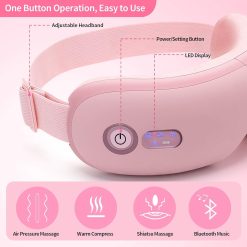 Alternative view of Eye Massager with Heat, Vibration and Warm Compress, Smart Sleeping Eyes Mask with Bluetooth Can Connect with Phone for Music,Gift for Mother's Day