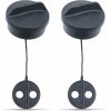 Fuel tank cap for Stihl FS38 FS45 FS55 FS56 FS80 FS81 FS85 FS88 FS120, 2 pack