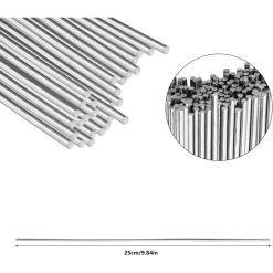 Alternative view of 30 pcs 1.6 X 250Mm Soldering Tin ROds Low Temperature Solder Wire Aluminum Welding Solutions Solder Aluminum Welding