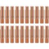 MIG contact nozzle 0.8mm, 20 pack copper tips 15AK