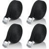 Ratchet Tie Down Strap 10M with Zinc Alloy Buckle, 4 Pack