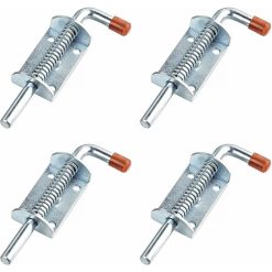 Trailer spring buckle zipper pulls 10mm galvanised 4 pack