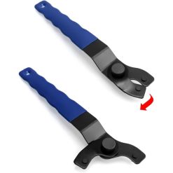 Alternative view of Universal Angle Grinder Wrench 10-46Mm, For Grinders Replace Discs, Adjustable Pin Wrench For Angle Grinders