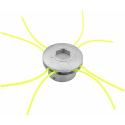 Universal Aluminum Brush Cutter Head Replacement Brush Cutter Heads String Set Lawn Trimmer Attachment Power Tools