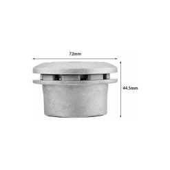 Alternative view of Universal Aluminum Brush Cutter Head Replacement Brush Cutter Heads String Set Lawn Trimmer Attachment Power Tools