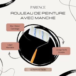 Alternative view of Paint ROller With Handle - 25X13.5X6 Cm - Painting Work, Home, All Types Of Paint