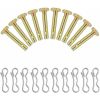 Shear pins for snow blower, pack of 10