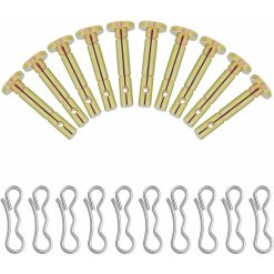 10 pcs Shear Pins, Replacement Cotter Pins, Replacement Shear Pin, For Spare Parts, Snow Blower Replacement