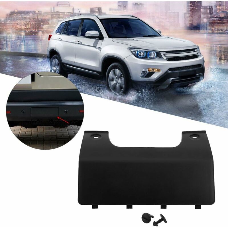 Tow hook cover for Land Rover LR3 LR4 rear bumper 3 Tow hook cover for Land Rover LR3 LR4 rear bumper - Image 3