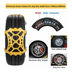 Alternative view of Snow chains for 165–275mm tyres, 6-piece set