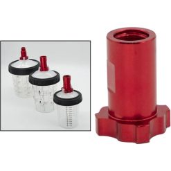 Alternative view of Spray Cup Connector, Disposable Spray Gun Release Cup Adapter Connector For Paint Sprayers, Internal M14X1