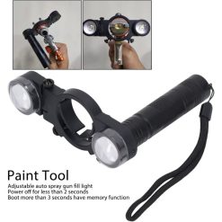 Alternative view of LED Paint Spray Gun Light, Universal LED Paint Spray Gun Light With Adjustable Brightness, For Automotive And Household