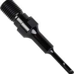 Chisel - Drill Bit Set - SDS Plus Adapter - Chisels - Drill - Steel - Black - Drill Connecting Rod - Baby Clothes Accessories for Electric Drills - 1 1/4 inch UNC to SDS Plus