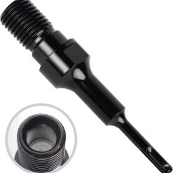 Alternative view of Chisel - Drill Bit Set - SDS Plus Adapter - Chisels - Drill - Steel - Black - Drill Connecting Rod - Baby Clothes Accessories for Electric Drills - 1 1/4 inch UNC to SDS Plus