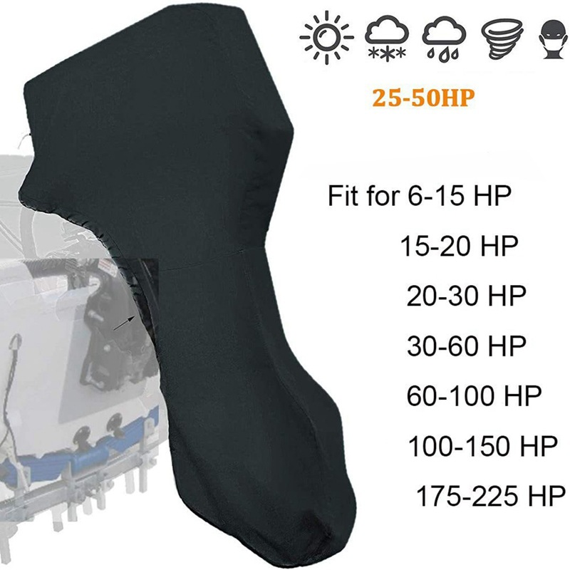 Outboard Motor Cover 600D Oxford 20-30HP 5 Outboard Motor Cover 600D Oxford 20-30HP - Image 5