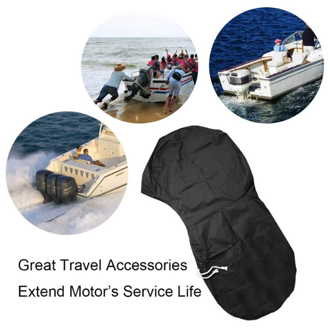 Outboard Motor Cover 600D Oxford 20-30HP 6 Outboard Motor Cover 600D Oxford 20-30HP - Image 6