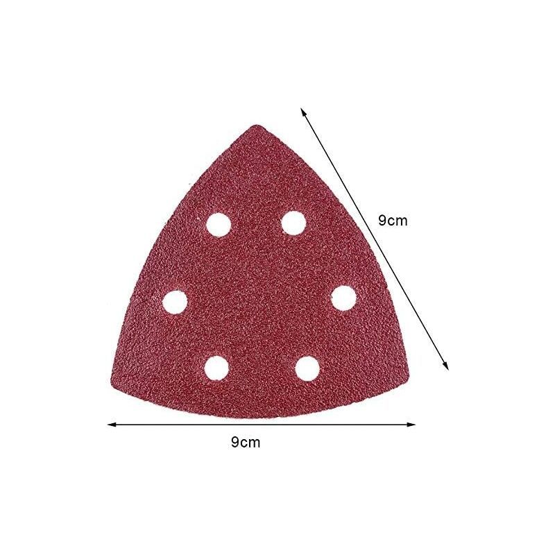 Delta Sanding Triangles 120 Pack, 6 Grits 2 Delta Sanding Triangles 120 Pack, 6 Grits - Image 2