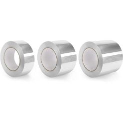 Alternative view of 1 Roll Aluminum Adhesive Tape, High Temperature Waterproof Sealing Tape, 50 mm x 50 m
