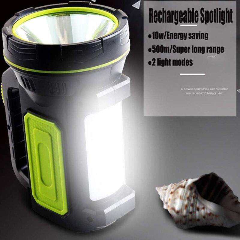 Rechargeable LED Flashlight with Side Light, 1000m Beam 3 Rechargeable LED Flashlight with Side Light, 1000m Beam - Image 3