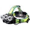 Rechargeable LED headlamp, 6 modes, 200 m range