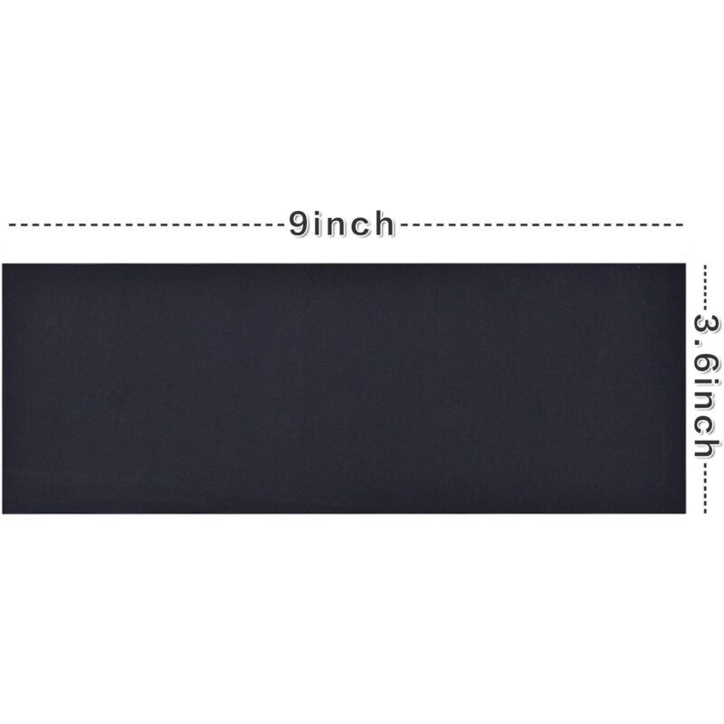 10 Pcs Wet Dry 1000 Grit Sandpaper Abrasive Sheets, 9 x 3.6 inch 2 10 Pcs Wet Dry 1000 Grit Sandpaper Abrasive Sheets, 9 x 3.6 inch - Image 2