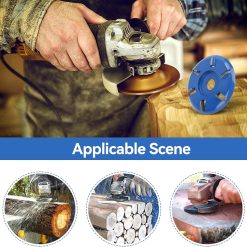 Wood router, wood milling, stump grinder angle grinder wood router 6 teeth chainsaw 9 V1188 ONE60 06035 1 202601291557 04