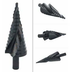 Alternative view of HSS Step Drill Conical Metal Drill Bit 4-32mm for Screwdriver on Steel Wood Plastic