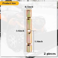 Alternative view of Polaris ATV Snow Plow Scissor Pins 2-Pack Replacement