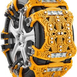 Snow chains for cars – steel anti-slip universal