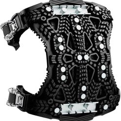 Alternative view of Snow chains for cars with mounting tools and gloves