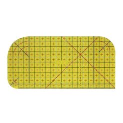 Ironing Ruler JWDX, 1*Ironing Ruler Hot Ironing Ruler Hot Ironing Measuring Ruler Patchwork Tools for Clothing Makin One Size Yellow