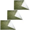 Emergency Blanket 3 Pack Camping Outdoor Survival