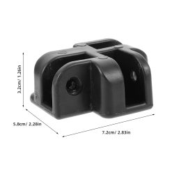 Alternative view of Heavy duty gazebo bracket replacement part black