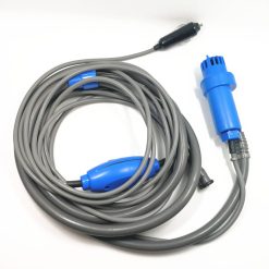 Alternative view of Portable camping shower pump 12V electric