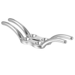 Stainless steel boat cleat 2 pack 11cm