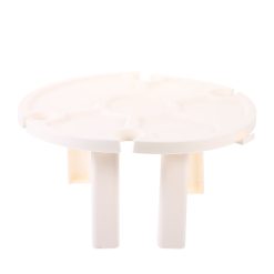 Small folding outdoor table 30cm white plastic