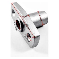 Alternative view of Aluminum kayak paddle holder mount