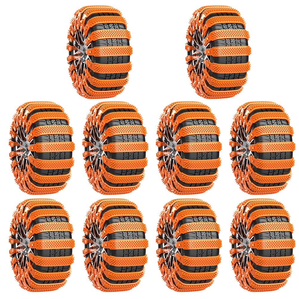 10Pcs Chain Auto Winter Tire Wheels Chains Anti Skid Chains For Car Truck Suv 5 10Pcs Chain Auto Winter Tire Wheels Chains Anti Skid Chains For Car Truck Suv - Image 5