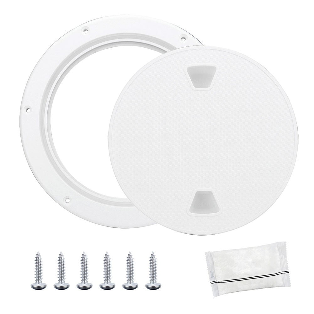 White round ABS marine inspection hatch with detachable cover 3 White round ABS marine inspection hatch with detachable cover - Image 3