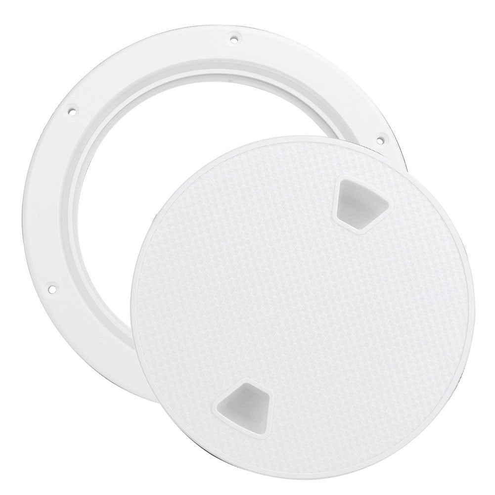 White round ABS marine inspection hatch with detachable cover 6 White round ABS marine inspection hatch with detachable cover - Image 6