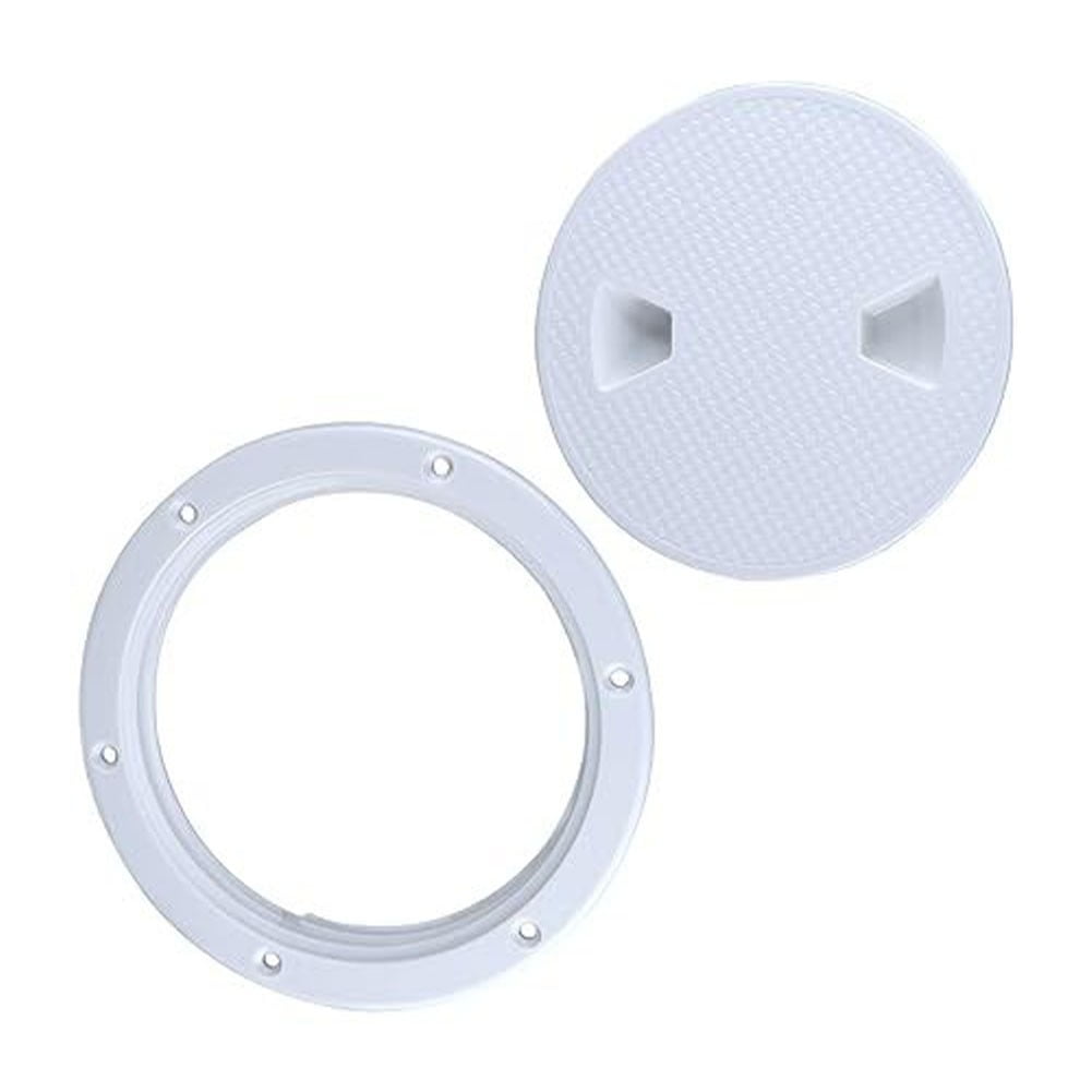 White round ABS marine inspection hatch with detachable cover 8 White round ABS marine inspection hatch with detachable cover - Image 8