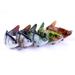 Alternative view of 6 Segment Swimbait Lure 10cm Hard Bait