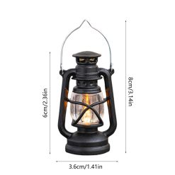 LED Hurricane Lantern with Dimmer, Warm White Battery Operated 8 V1189 LWWAL 20260401 05199 202604031316 02