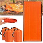 Emergency Sleeping Bag 84" x 36" Waterproof Thermal Bivy