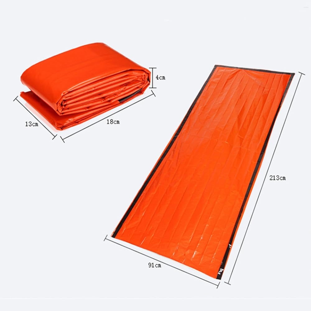 Emergency Sleeping Bag Waterproof 84x36in 5 Pack 3 Emergency Sleeping Bag Waterproof 84x36in 5 Pack - Image 3