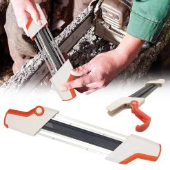 Alternative view of 2-in-1 Chainsaw Sharpener with Pitch 3/8" (0.375”), File Diameter 5/32" (4.0 mm), Easy File Chain Saw Sharpener Tool, 2.36x12.59 2.36" x 12.59" WH2